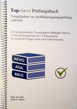 Top AEVO Prüfungsbuch 